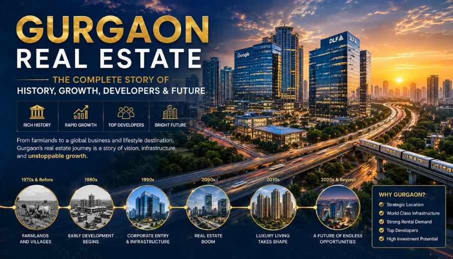 Gurgaon Real Estate: History, Growth & Future (2026 Guide)